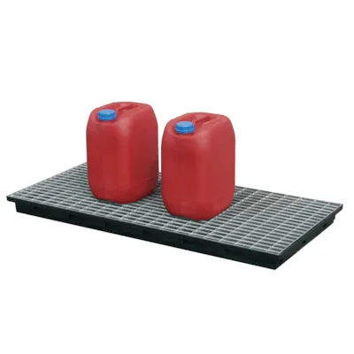 Oppsamlingsbakke for påfyllingstativ