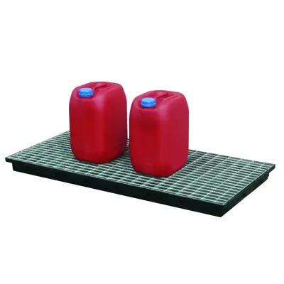 Oppsamlingsbakke for påfyllingstativ