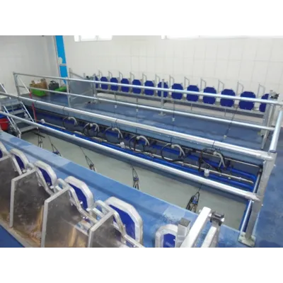 Fast stall med kaskadefront