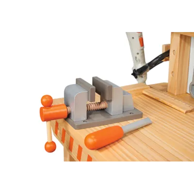 Arbeidsbenk for barn i tre med treleketøy, bilde 5