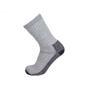 Ullsokker frotte grå 2 pk