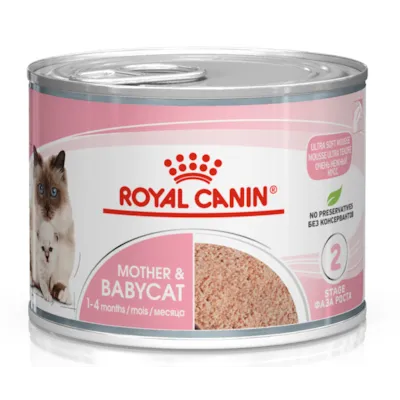 Våtfôr Mother & Babycat Mousse 195 g