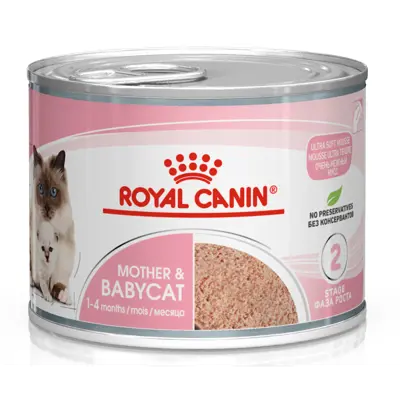 Våtfôr Mother & Babycat Mousse 195 g