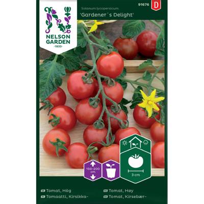Frø tomat høy Gardener`s Delight