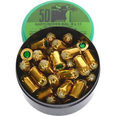 Patron til boltepistol grønn 50 stk