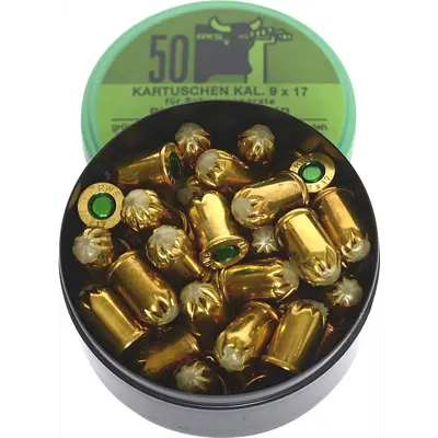Patron til boltepistol grønn 50 stk