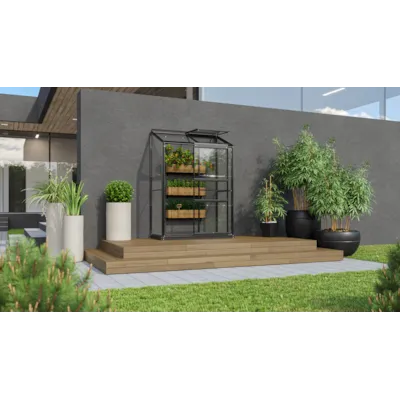 Drivhus med glass Ida 900