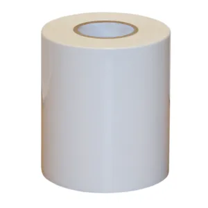 Rundballeteip hvit 100 mmx25 m