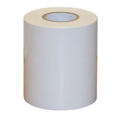 Rundballeteip hvit 100 mmx25 m