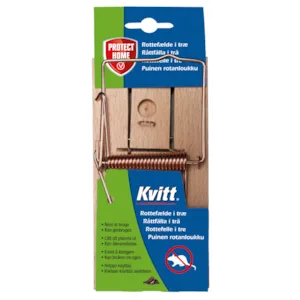 Kvitt trefelle for rotte