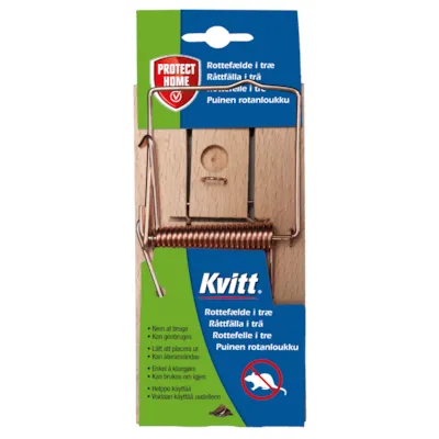 Kvitt trefelle for rotte