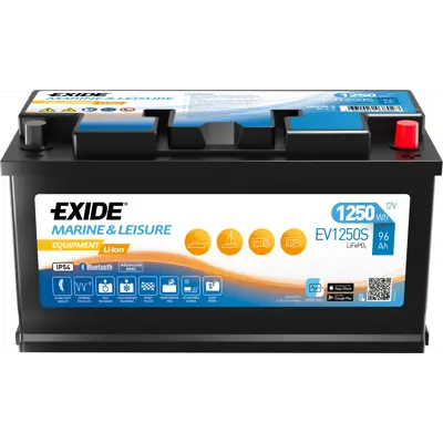 Båt og fritidsbatteri equipment EV1250S, bilde 2