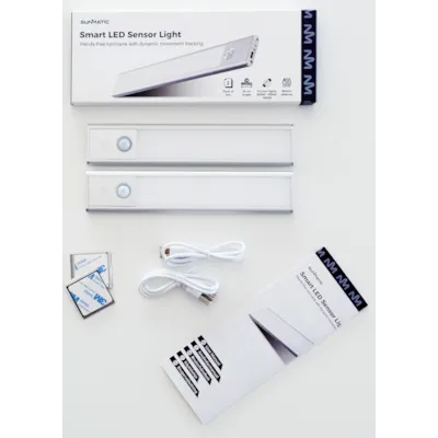 Sensorlampe LED 20 cm 2 pk, bilde 5