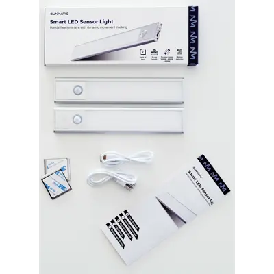 Sensorlampe LED 20 cm 2 pk, bilde 5