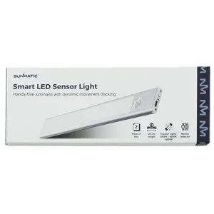 Sensorlampe LED 20 cm 2 pk