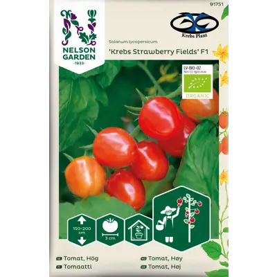 Frø cherrytomat Krebs Strawberry