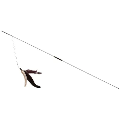 Katteleke fiskestang med fjær