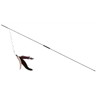 Katteleke fiskestang med fjær
