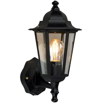 Utelampe Kristiansand svart