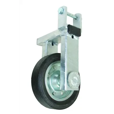 Støttehjul for beitegrind