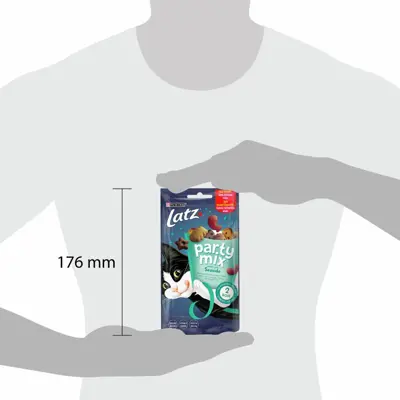 Kattesnacks Party Mix Seaside 60 g, bilde 4