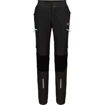 Softshellbukse svart dame