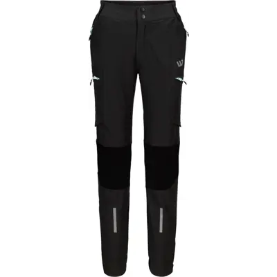 Softshellbukse svart dame