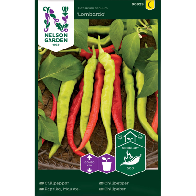 Frø chilipepper Lombardo