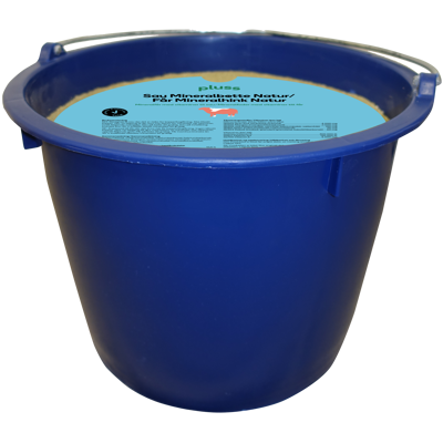 Sau Mineralbøtte Natur 22,5 kg