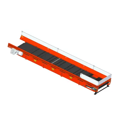 Transportør for grovfôr