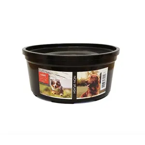 Vannskål Non-Splash svart 1 L