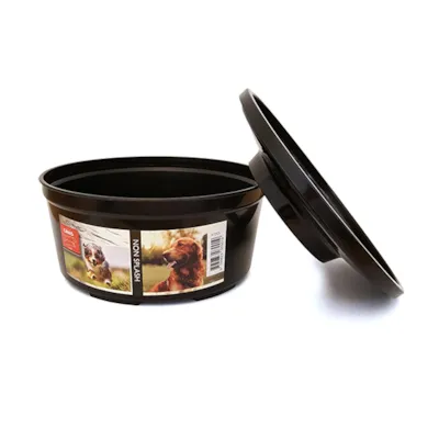 Vannskål Non-Splash svart 1 L, bilde 2