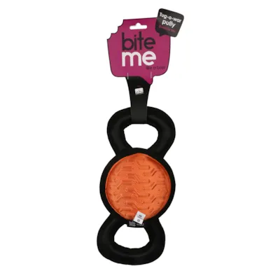 Hundeleke Tug-o-war oransje