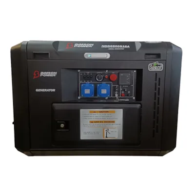 Aggregat 6000W 16A, Norsk 3-fas 230V