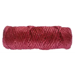 Jutesnøre rød 50 m