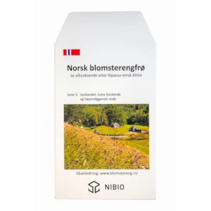 Frø blomstereng Vestlandet, indre fjordstrøk