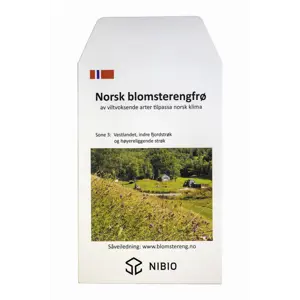 Frø blomstereng Vestlandet, indre fjordstrøk