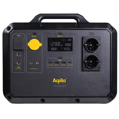 Bærbar strømforsyning Powerbird S1500, bilde 2