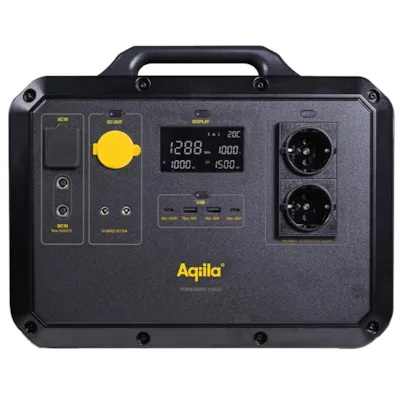 Bærbar strømforsyning Powerbird S1500, bilde 2