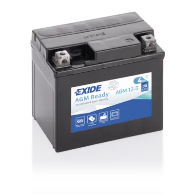 MC batteri AGM Ready 12V 5Ah