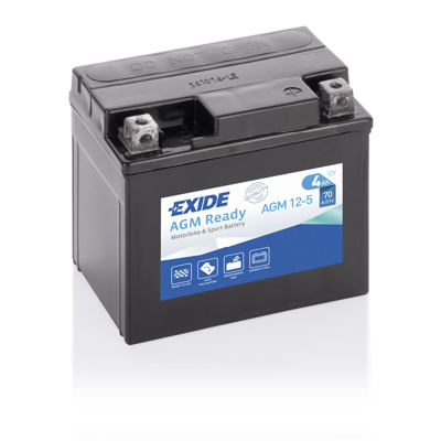 MC batteri AGM Ready 12V 5Ah