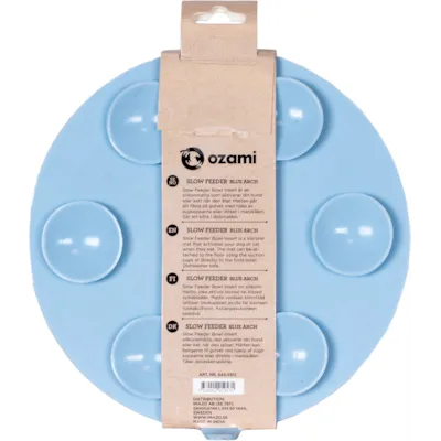 Matskål Slow Feeder blå, bilde 3