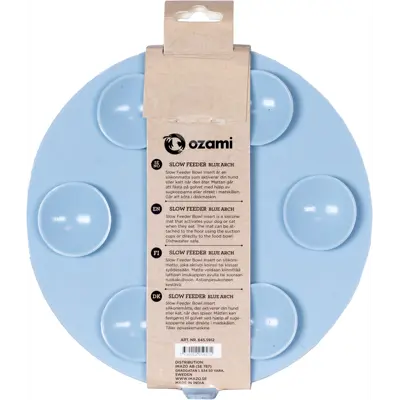 Matskål Slow Feeder blå, bilde 3