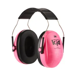 Hørselvern Peltor barn neonrosa