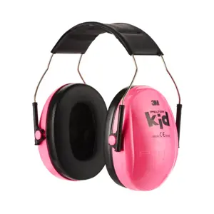 Hørselvern Peltor barn neonrosa