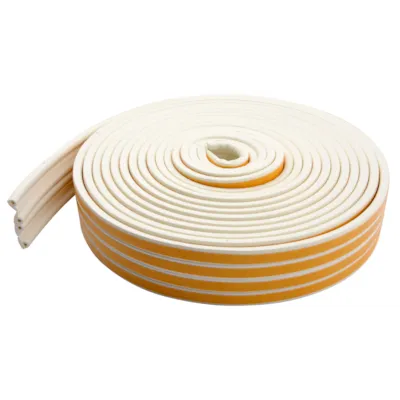 Tetningslist P 9x5,5 mm 24 m hvit