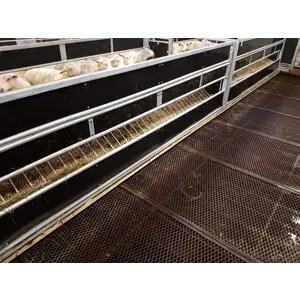 Fôrkasse 4 m løst fôr for sau med 2 stk luker