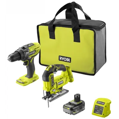 Håndtverkersett  18V One+ R18CK2PJ-1X40S