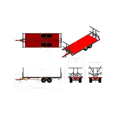 Rundballehenger MetaMid 6,75 meter, bilde 4