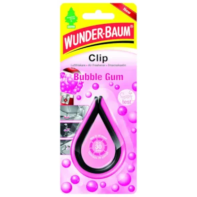 Luftfrisker clip bubble gum